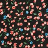 Silky Satin Fabric Flower Floral Tulip Blossom Tulips John Street 145cm Wide