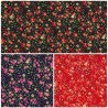 100% Cotton Poplin Fabric Rose & Hubble Ditsy Floral Flowers The Bee Field
