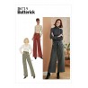 Butterick Sewing Pattern B6715 Misses’/Misses’ Petite Trousers, Sash & Belt Easy
