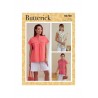 Butterick Sewing Pattern B6768 Misses’ Loose-Fit Pull-On Top with Front Pleat