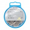 Milward Sewing Pins 34mm Straight Silver 2111115