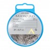 Milward Sewing Pins 27mm Straight Silver 2112105