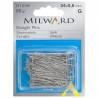 Milward Sewing Pins 34mm Straight Silver 2112108