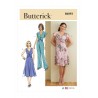 Butterick Sewing Pattern B6893 Misses’ V-Neck Dresses and Jumpsuits with Zipper