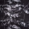 100% Cotton Digital Fabric Timeless Treasures Lightning Storm Sky 112cm Wide