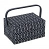 Hobby Gift Sewing Box Basket Medium Deco Geometric Craft
