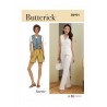 Butterick Sewing Pattern B6901 Lisette Misses’ Waistcoat, Trousers and Shorts