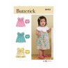 Butterick Sewing Pattern B6903 Infants’ Full Gathered Dress with Optional Sleeve