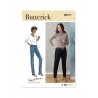 Butterick Sewing Pattern B6911 Misses’ Jeans With Side Pockets by Palmer/Pletsch