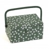 Hobby Gift Sewing Box Basket Medium Khaki Spot Craft