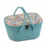 Hobby Gift Sewing Wicker Box Basket Large Flutterby Craft