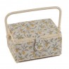 Hobby Gift Sewing Box Basket Medium Morris Lemons Floral Craft