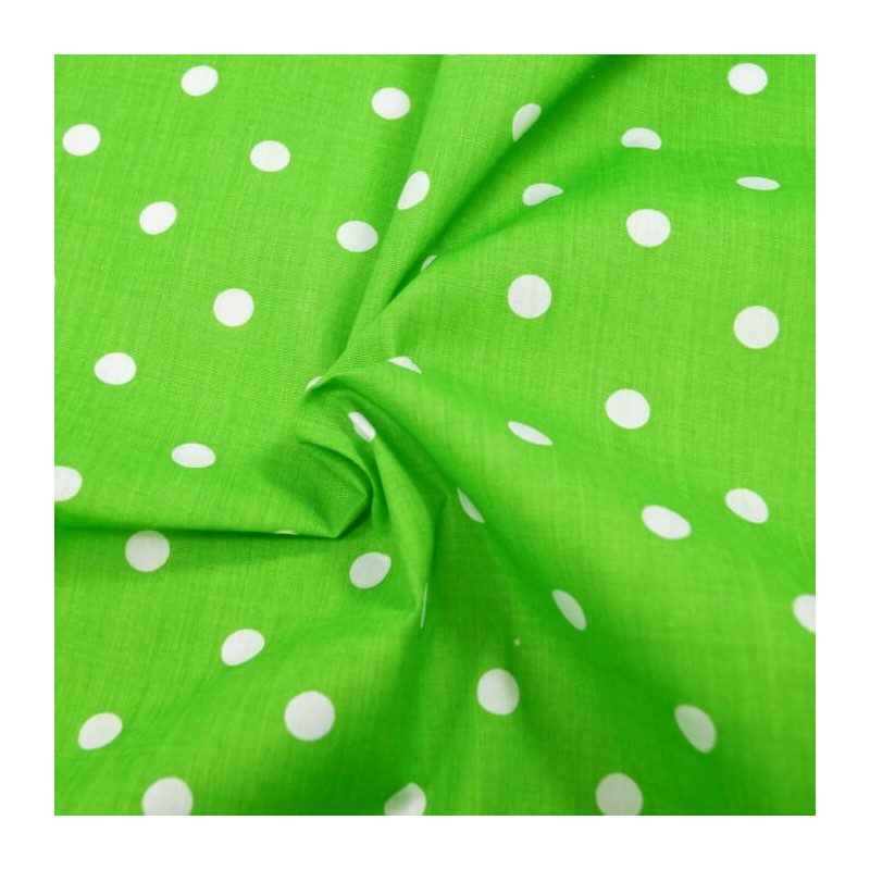 Pea Spot Polka Dots Spots Polycotton Fabric 