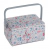 Hobby Gift Sewing Box Basket Medium Stitch in Time Craft