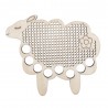 Trimits Wooden Embroidery Floss Thread Holder Sheep