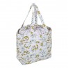 Hobby Gift Craft Bag Spring Floral Medium Drawstring Closed