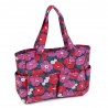 Hobby Gift Craft Bag Matt PVC: Modern Floral