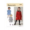 Butterick Sewing Pattern B6921 Children’s Classic Coat with Peter Pan Collar