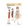 Butterick Sewing Pattern B6955 Misses’ Vintage Retro 1960s Pinafore Dresses Easy
