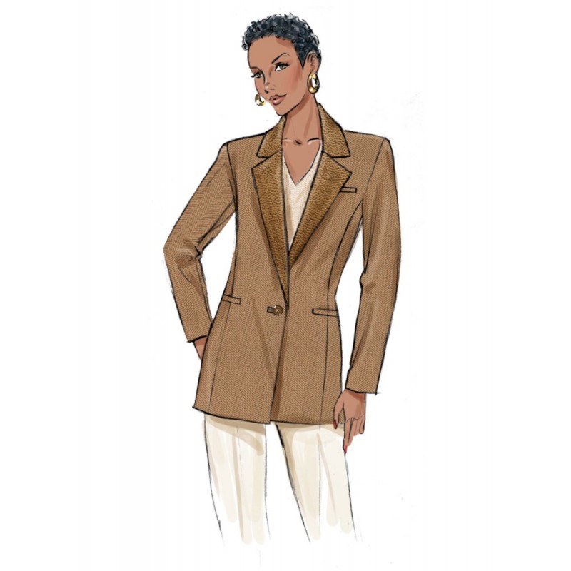 Butterick Sewing Pattern B6960 Palmer Pletsch Misses’ Jacket with ...