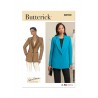 Butterick Sewing Pattern B6960 Palmer Pletsch Misses’ Jacket with Notched Lapels