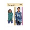 Butterick Sewing Pattern B6961 Misses’ Pull-On Close-Fitting Knit Cowl Neck Tops