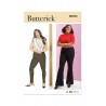 Butterick Sewing Pattern B6964 Women’s Close-fitting Trousers Sit 1″ Below Waist