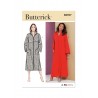 Butterick Sewing Pattern B6967 Misses’ and Women’s Very Loose-Fitting Robe Easy