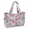 Hobby Gift Craft Bag Matt PVC: Floral Roses