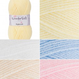 Stylecraft Wondersoft 4 Ply Knitting Yarn Craft Crochet Acrylic 100g Ball