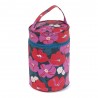 Hobby Gift Knitting Bag Wool Holder Matt PVC: Modern Floral Storage