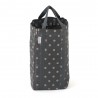 Hobby Gift Knitting Bag Pin Storage: Reversible: Charcoal Spot