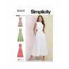 Simplicity Sewing Pattern S9920 Misses’ Dress with Neckline & Length Variations