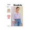 Simplicity Sewing Pattern S9921 Misses’ Relaxed Fit Top with Sleeve Variations