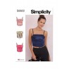 Simplicity Sewing Pattern S9922 Misses’ Slim Fit Corset with Square Neckline