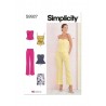 Simplicity Sewing Pattern S9927 Misses’ Lined Corsets, Trousers and Skirt