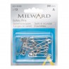 Milward Safety Pins 2116103 Silver 28mm Mild Steel