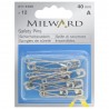 Milward Safety Pins 2116105 Silver 40mm Mild Steel