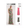 New Look Sewing Pattern N6775 Misses’ Easy To Sew Knit Dress in Two Lengths