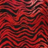 Nylon Spandex Fabric Cracked Zebra Print Foil Effect Dressmaking 150cm Wide