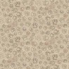 100% Cotton Digital Fabric Timeless Treasures Dog Paw Prints Natural 112cm Wide