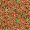 100% Cotton Digital Fabric Timeless Treasures Gingerbread Christmas Xmas Festive