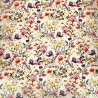 Linen Viscose Blend Fabric Superior Softness Charlotte Floral Soft 142cm Wide