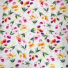 Linen Viscose Blend Fabric Superior Softness Olivia Floral Soft 142cm Wide