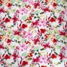 Linen Viscose Blend Fabric Superior Softness Catherine Floral Soft 142cm Wide