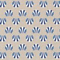 SALE Cotton Rich Linen Look Fabric Sea Shells Nautical Upholstery 140cm Wide