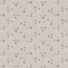 SALE Cotton Rich Linen Look Fabric Silver Stars Snowflakes Upholstery 140cm Wide