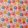 100% Cotton Digital 3D Fabric Little Johnny Floral Flower Calder Road 149cm Wide