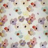 Linen Viscose Blend Fabric Superior Softness Miley Floral Flower 142cm Wide