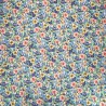 Linen Viscose Blend Fabric Superior Softness Willow Floral Flower 142cm Wide